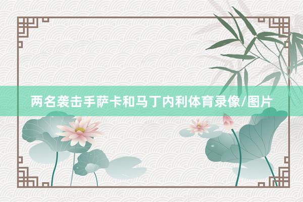 两名袭击手萨卡和马丁内利体育录像/图片