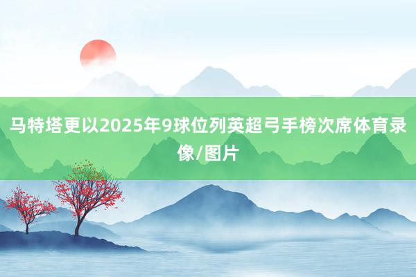 马特塔更以2025年9球位列英超弓手榜次席体育录像/图片