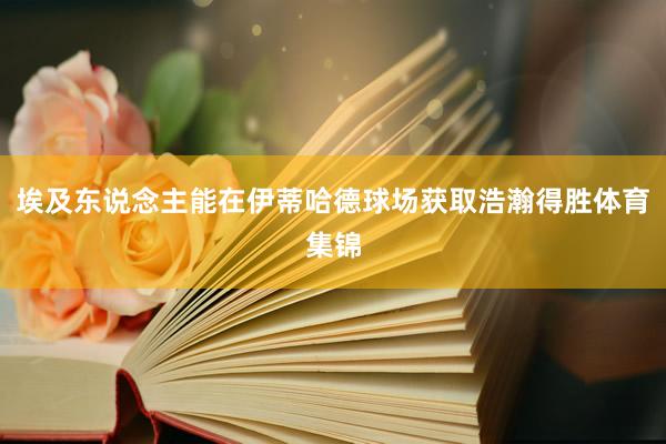 埃及东说念主能在伊蒂哈德球场获取浩瀚得胜体育集锦