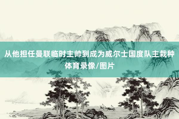 从他担任曼联临时主帅到成为威尔士国度队主栽种体育录像/图片