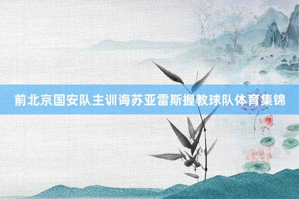 前北京国安队主训诲苏亚雷斯握教球队体育集锦