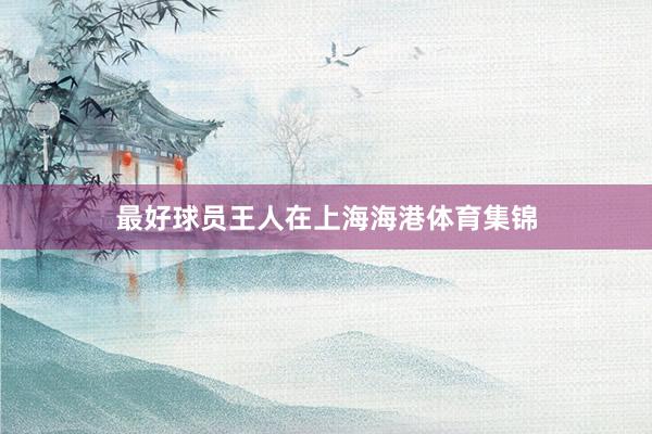 最好球员王人在上海海港体育集锦