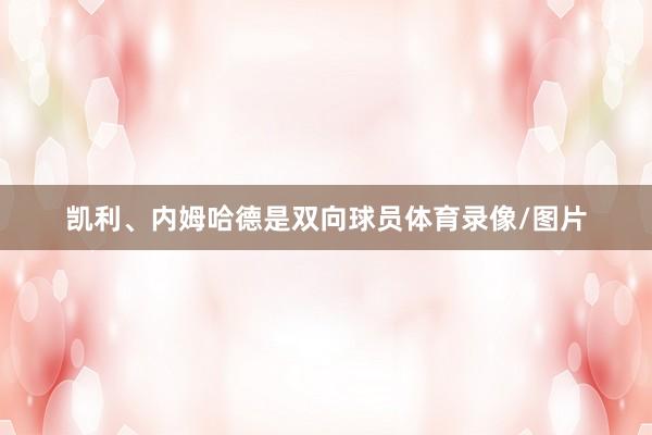 凯利、内姆哈德是双向球员体育录像/图片