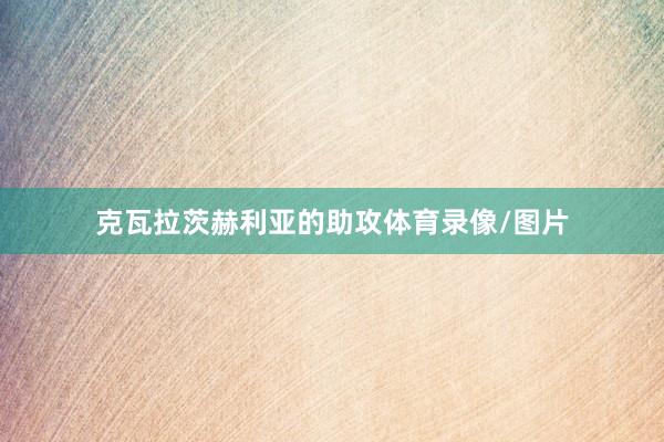 克瓦拉茨赫利亚的助攻体育录像/图片